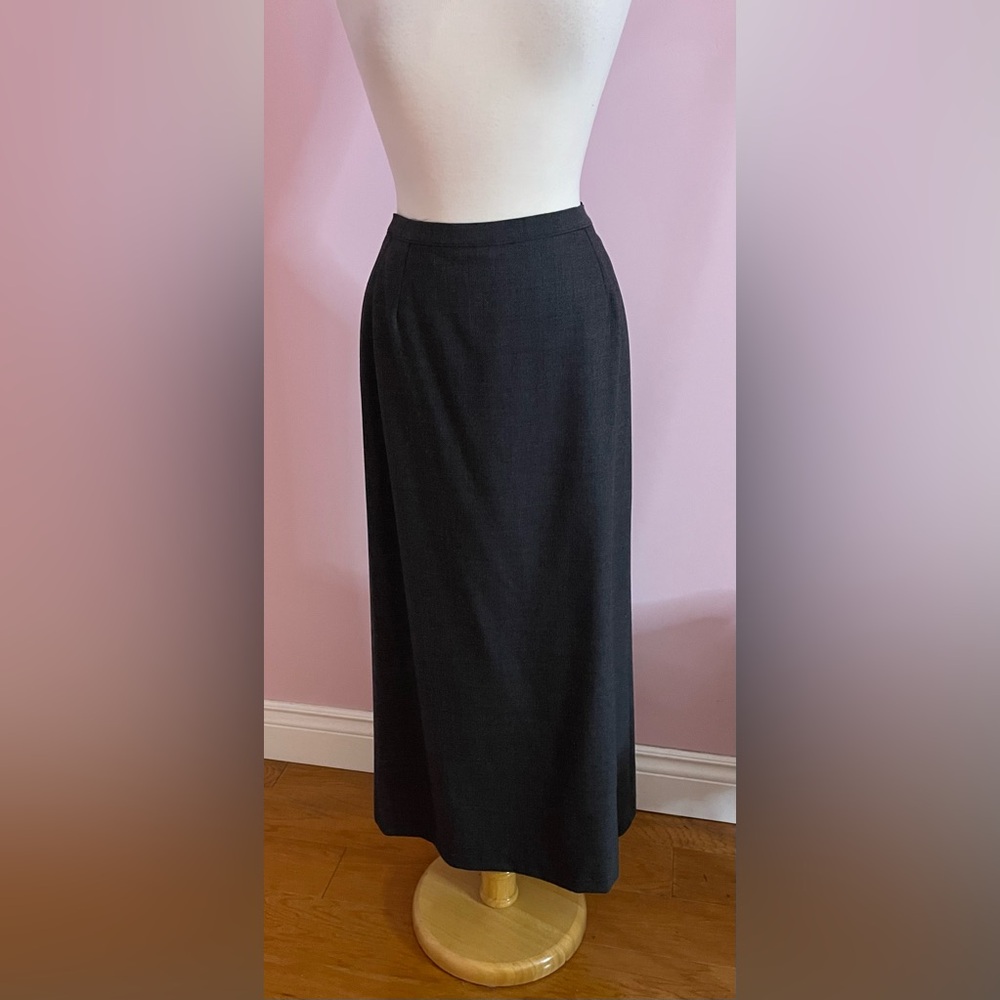 Vintage Marks & Spencer Charcoal Pencil Skirt